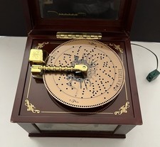 Working Polyphon Disc Playing