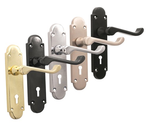 Door handle set victorian - set,