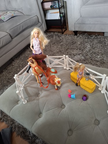 Barbie horse set with - with, horses
