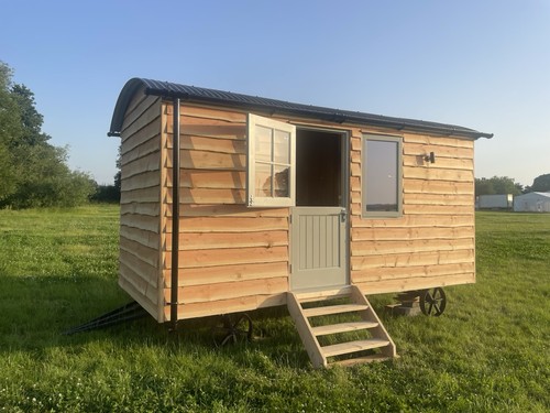 New shepherds hut ready - shepherds,