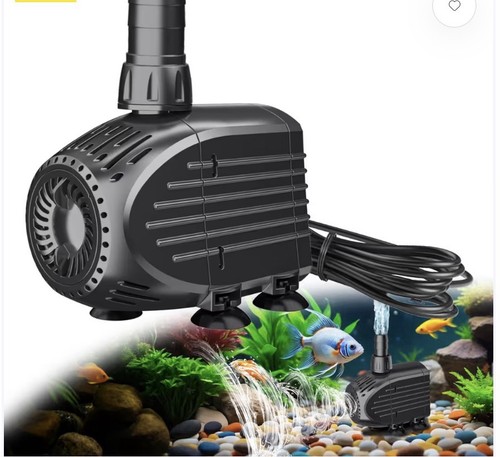 Submersible pond pump - submersible, dirty