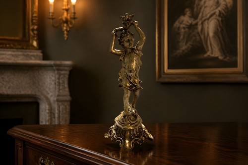 Antique bronze neoclassical - an,