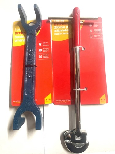 Adjustable basin wrench - adjustable,