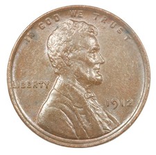 1912- 1C BN Lincoln Cent-