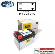 MAGNTI MARELLI MMLT1 12V LITHIUM BATTERY HONDA CB RS 250 1980 1981 1982 1983
