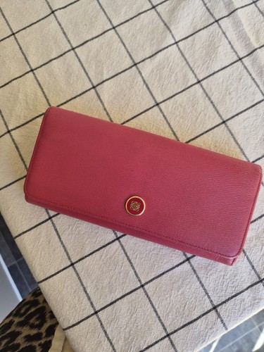 Loewe pink red leather long - loewe,