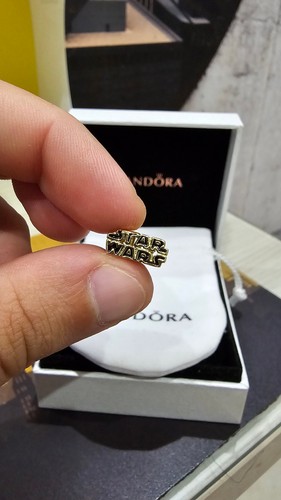 Pandora star wars logo charm - star,