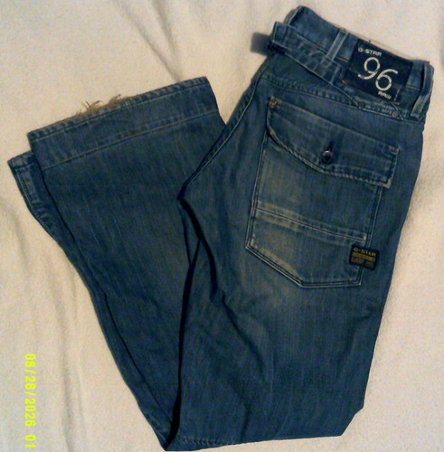Mens star raw elwood - g-star, 28"