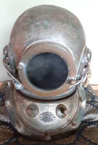 Japanese antique diving brass - antique,