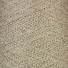 BRITISH SOFT PURE LAMBSWOOL 2 3 PLY 350g CONE KNITTING WOOL YARN HESSIAN OATMEAL