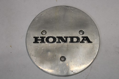 Crankcase cover emblem plate - crankcase,