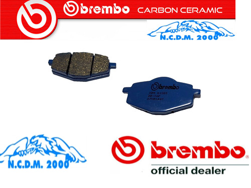 Rear brake pads brembo blue - brake,