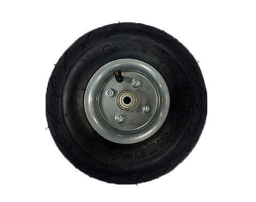 Razor e300 front wheel - front,