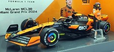 Burago 1/24 Scale Diecast 18-28040 - McLaren MCL38 #18 Miami GP 2024 - Piastri