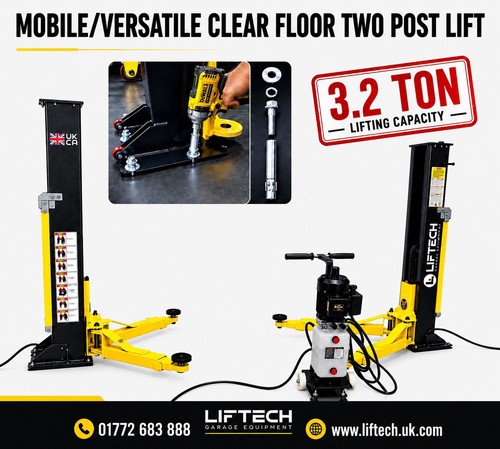 3200kg mobile two - post, car