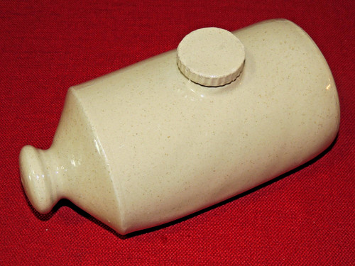 Vintage hot water bottle - water,