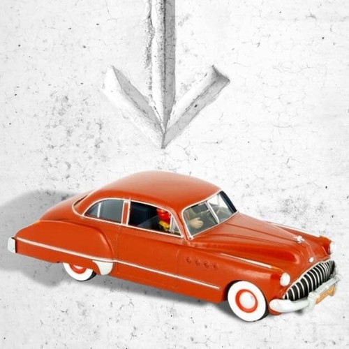 Tintin the red buick - tintin,