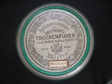 L. Leichner Berlin Trockenpuder (talcun powder).  Full