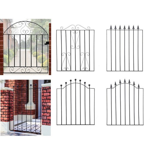 Outdoor metal garden gate - outdoor,