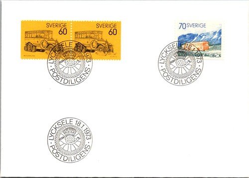 Fdc sweden 1973 lycksele - 1973,