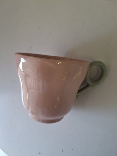 Grindley peach petal cup - peach,