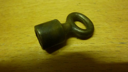 Very old clock - very, key