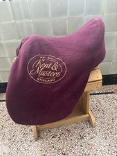 Kent And Masters HGC (High Wither)  17.5” Brown Leather Adjustable Saddle