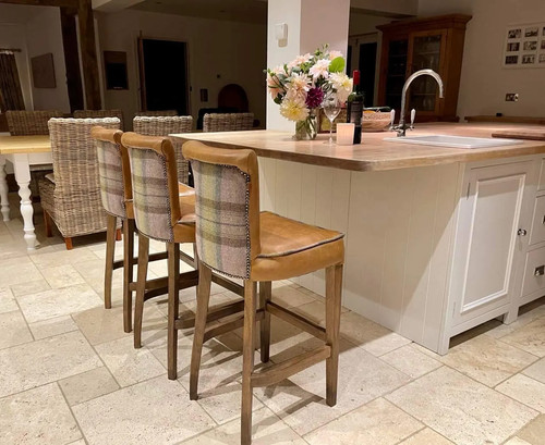 Bar stool leather - bar,