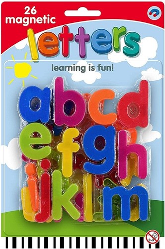 26pc magnetic letters alphabet - magnetic,