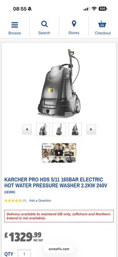 Karcher hds 165 bar - 165,