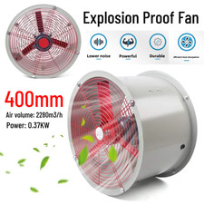 400mm Axial Fan Explosion