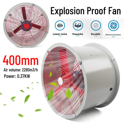 400mm axial fan - axial, explosion