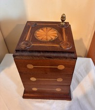 Wooden Jewellery Box Antique