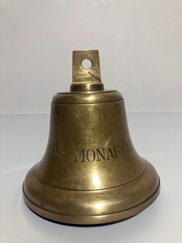 Vintage brass ships bell off - vintage,