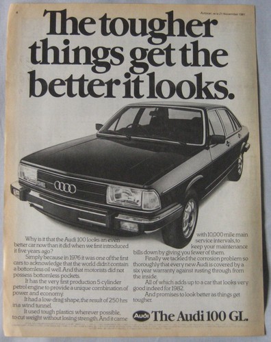 1981 audi 100gl original - 1981,