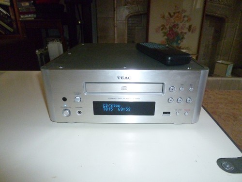 Teac h750 silver player - cd,