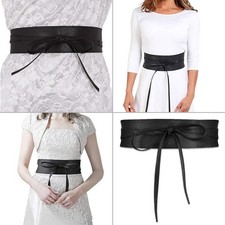 Wide Waist Belt Leather