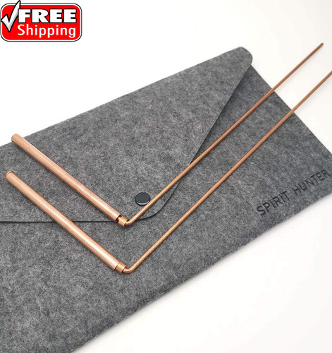 Copper dowsing rod 2pcs - 99.9%,