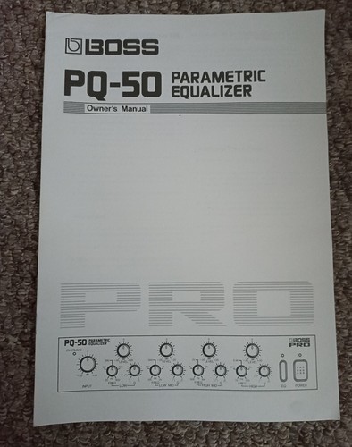 Boss pro series - pro, pq-50