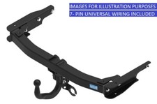 Towtrust Swan Neck Towbar + 7P Uni Wiring For Vauxhall Astra GTC Hatch 11-On
