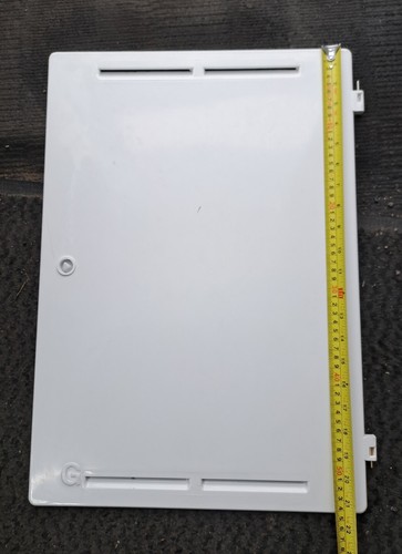Recessed gas meter box door - meter,