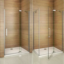 8mm NANO Glass Frameless Pivot