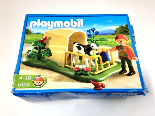 Playmobil 5124 calf feeder - playmobil,
