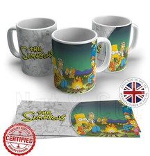 The Simpsons, Homer, Marge, Lisa, Bart, Maggie, Funny Ceramic Coffee Tea Mug Cup