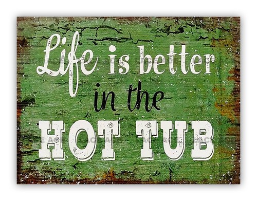 Hot tub aluminium metal - ",