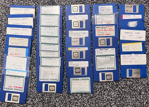 Vintage floppy disk - 3.5",