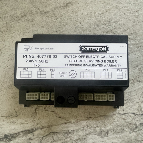 Potterton t75 boiler control - t75,