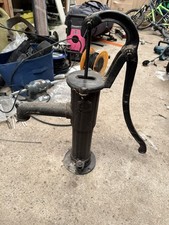 Vintage Cast Iron Hand Water