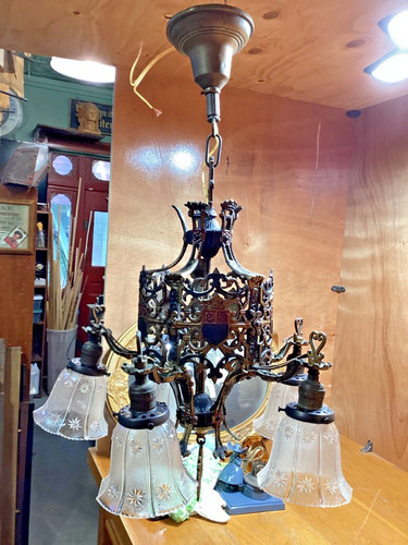 Antique light pierced cast - antique,