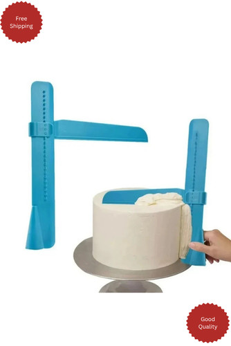 Adjustable cake scraper - adjustable,